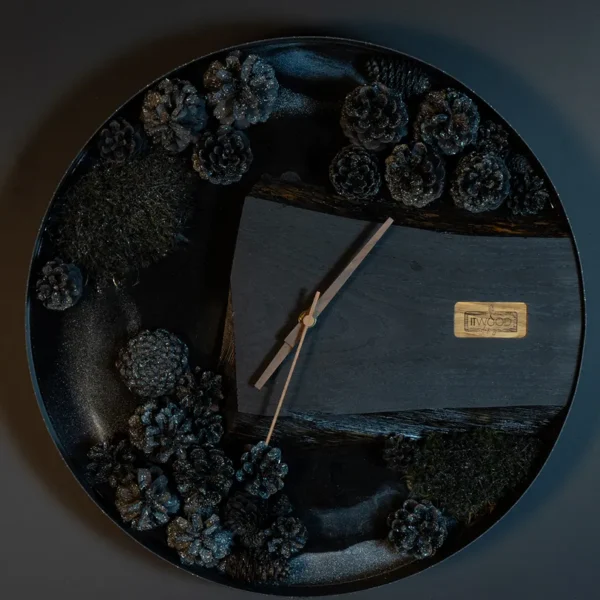 Midnight Forest Clock