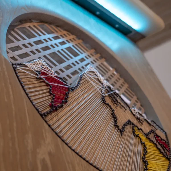 Alpine String Art Desk